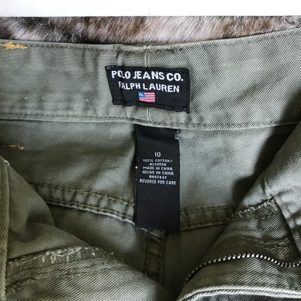 Polo Ralph Lauren Vintage Denim Olive green Shorts